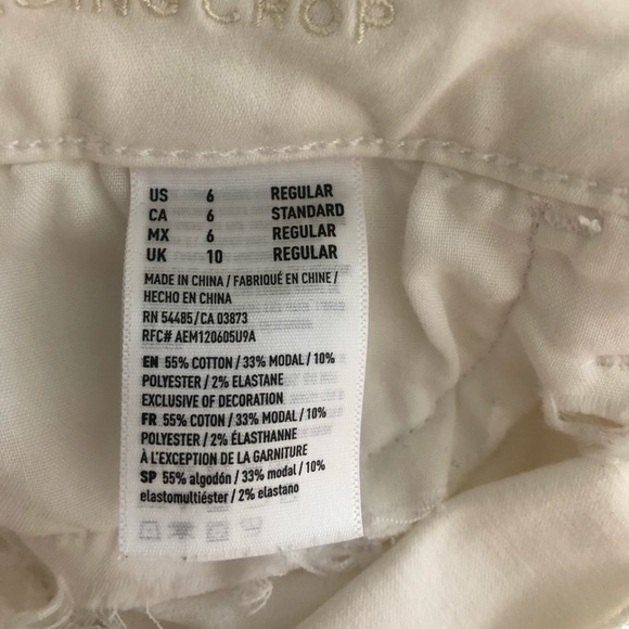 Cropped white American eagle jeggings - Picture 3 of 3